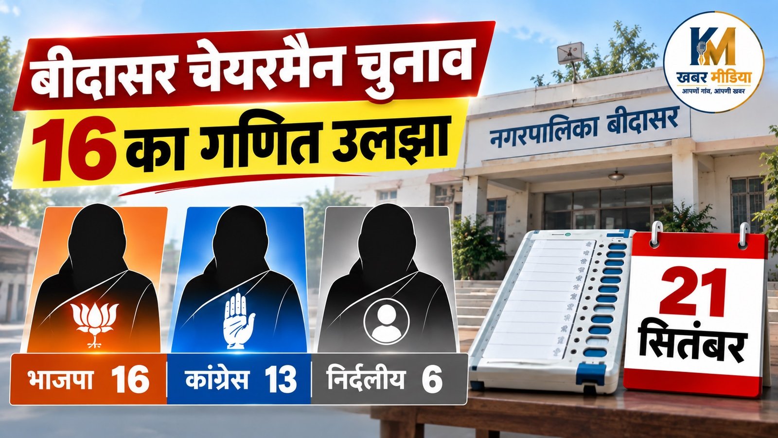 बीदासर चेयरमैन चुनाव
